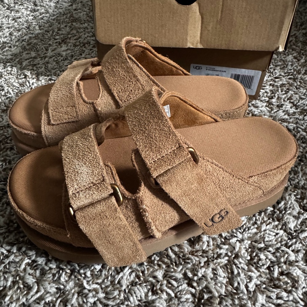 UGG Goldenstar Platform Sandals
